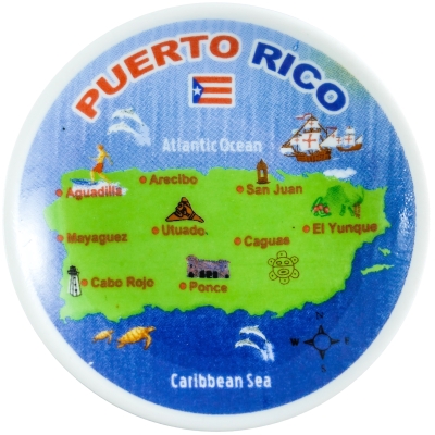 Map of Puerto Rico