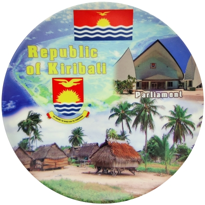 Kiribati, Flag, Coat of Armsand Scenery