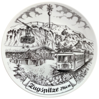 Bavarian Zugspitze Railwayand Aerial Tramway Seilbahn Zugspitze