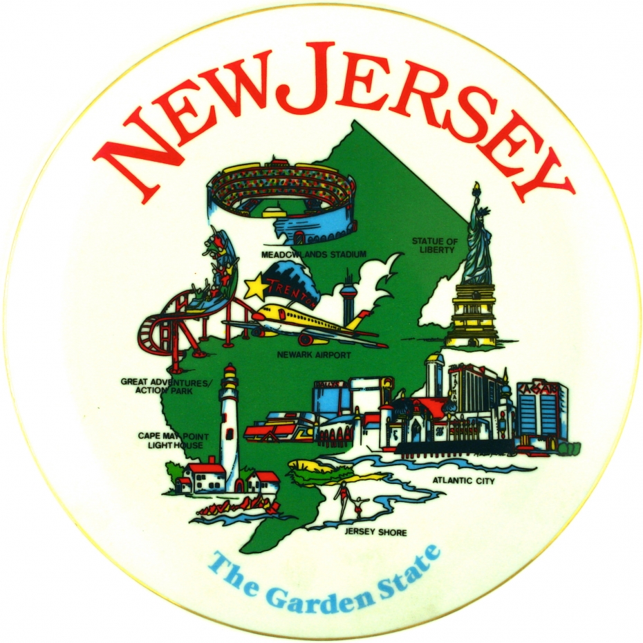 New Jersey, Map and Major Attractions